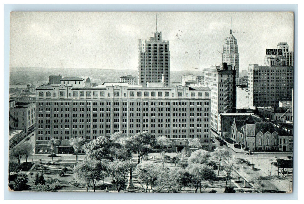 1942 The St. Anthony San Antonio Texas TX Posted Antique Cancel Postcard