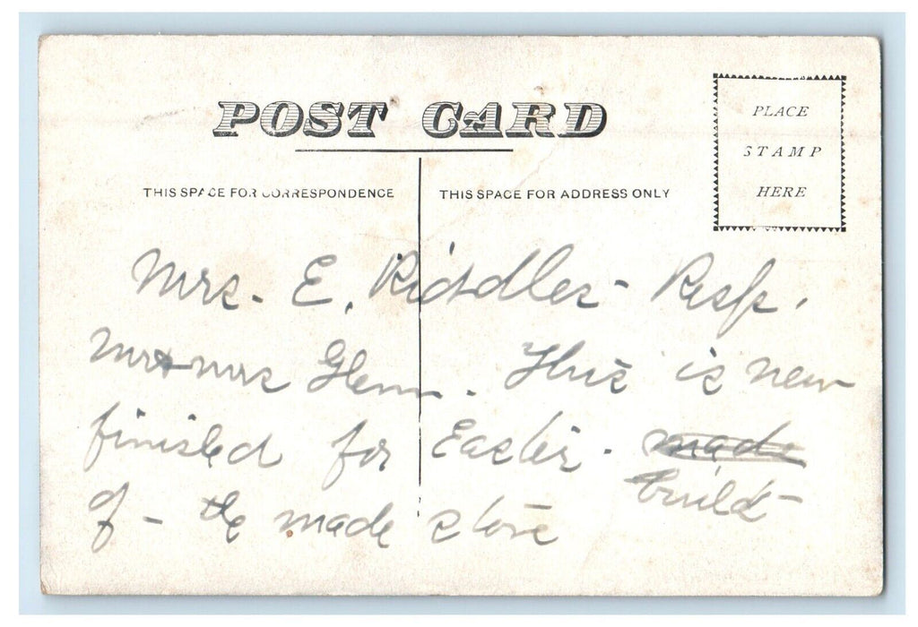 c1910's View Of Christ Church Bradentown Florida FL Posted Antique Postcard