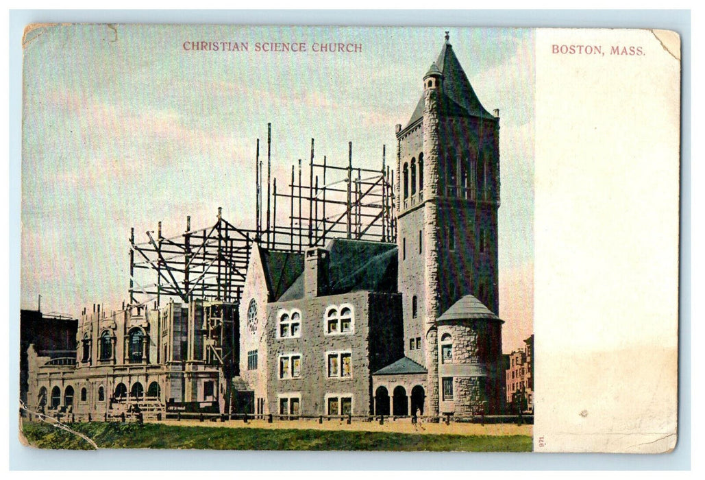 c1906s Christian Science Church, Boston Massachusetts MA Unposted Postcard