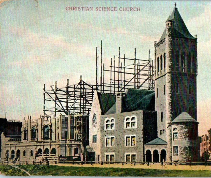 c1906s Christian Science Church, Boston Massachusetts MA Unposted Postcard