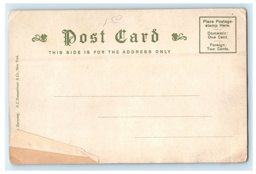 c1906s Christian Science Church, Boston Massachusetts MA Unposted Postcard