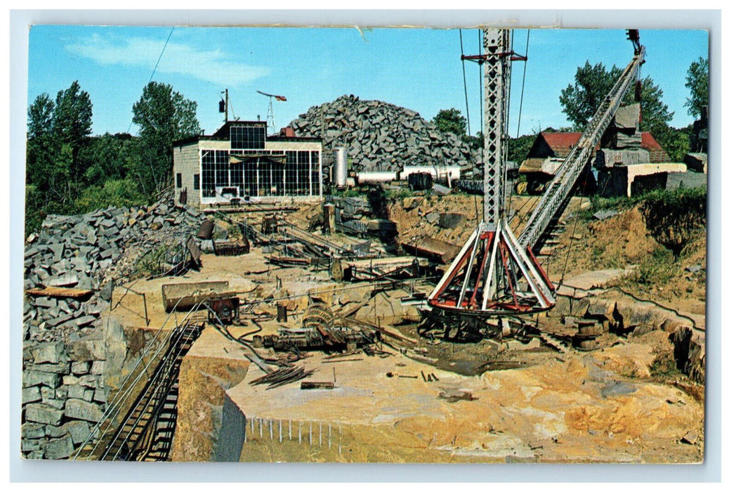 c1960s Granite Quarry St. Cloud Minnesota MN Unposted Vintage Postcard