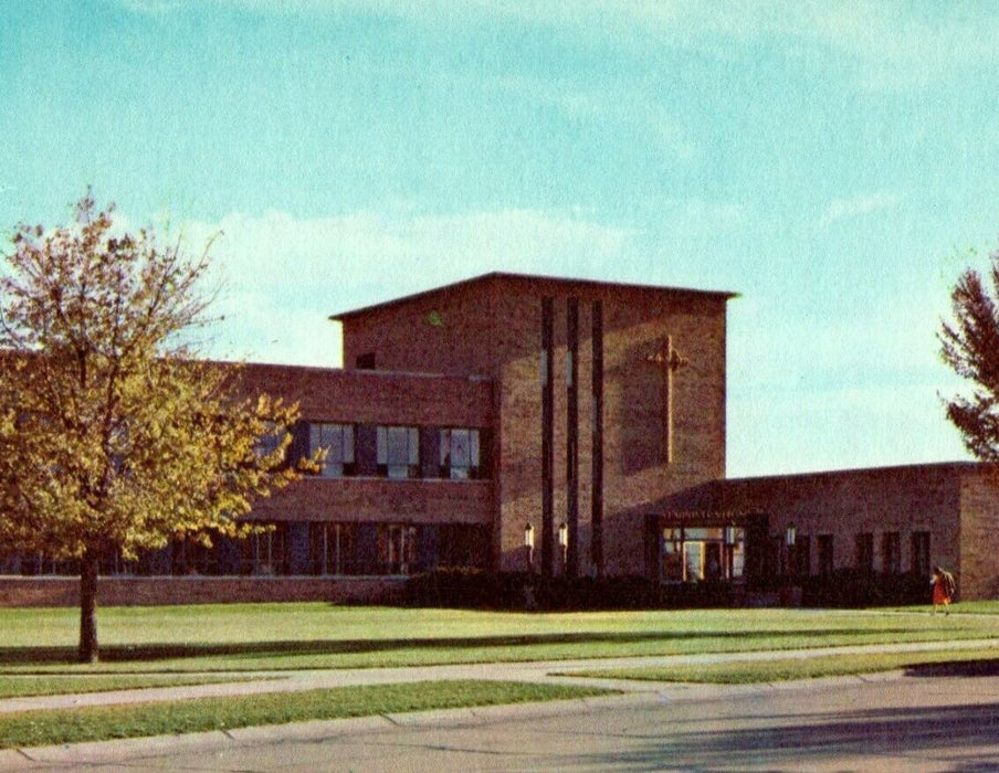 View Of Administration And Welfare Building Car Boys Town Nebraska NE Postcard