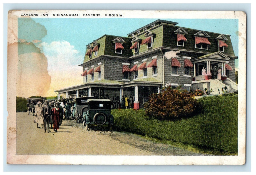 c1920s Caverns Inn, Shenandoah Caverns, Virginia VA Unposted Postcard