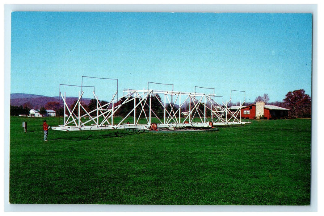 c1960's Karl Jansky Radio Antenna NRAO, Charlottesville, Virginia VA Postcard