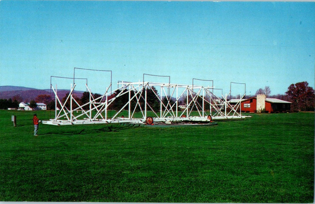 c1960's Karl Jansky Radio Antenna NRAO, Charlottesville, Virginia VA Postcard