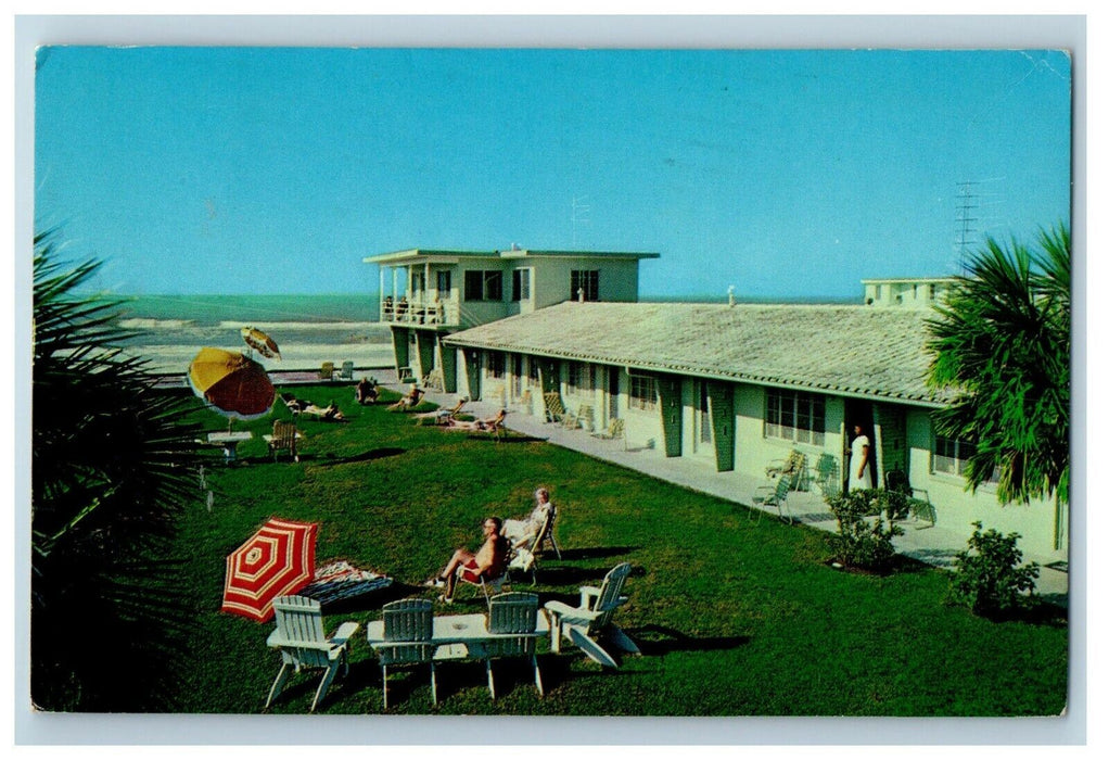 1968 Redington Surf Apartments Beach View St. Petersburg Florida FL Postcard