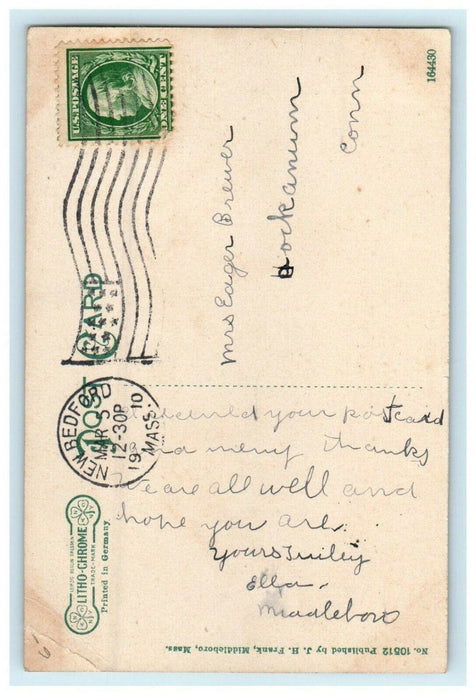 1910 Camp Joe Hooker, Middleboro, Massachusetts MA Antique Postcard