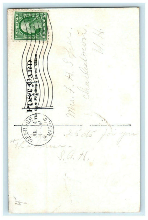 1916 Ezra Vinton Homestead, Melrose Highlands Massachusetts MA Postcard