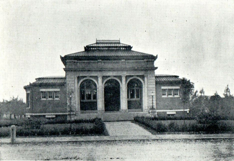 c1905s Lawrence Library, 15 Main St. Pepperell, Massachusetts MA Postcard