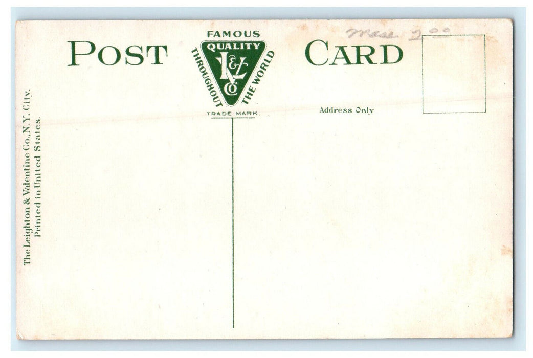 c1910s The Pumping Station, North Attleboro Massachusetts MA Antique Postcard