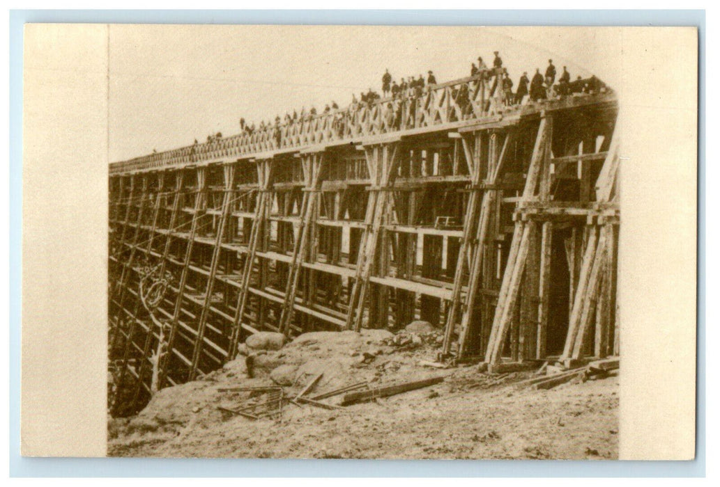 c1960 Master Photographers The Famous Dale Creek Bridge Wyoming Postcard