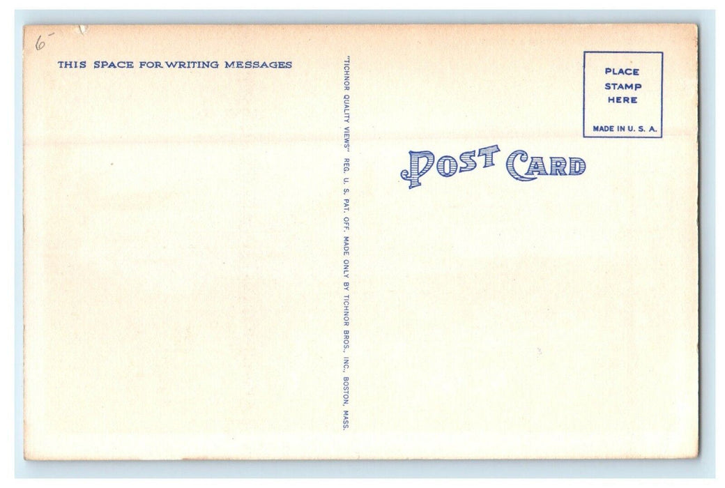 View Of The Skipper Nantucket Massachusetts MA Unposted Postcard