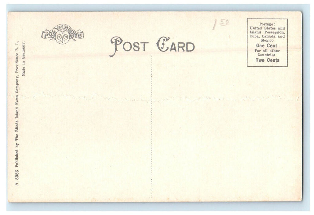 c1910s Residence of C. Ray Randall, North Attleboro, Massachusetts MA Postcard
