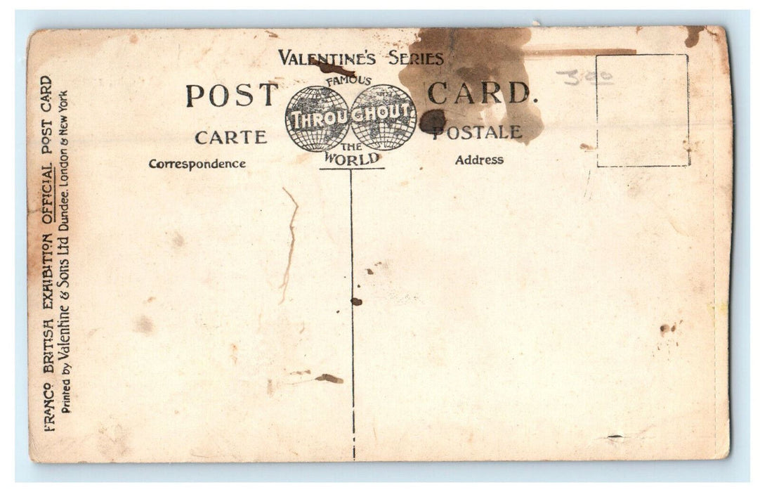 1908 Canadian Scenic Railway, Franco British Exhibition, London GB Postcard