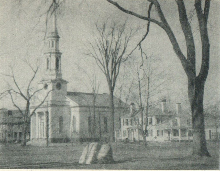 c1905s Lexington Common View, Lexington Massachusetts MA Unposted Postcard