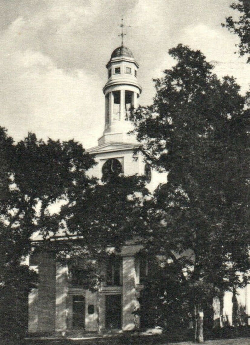 c1930's The First Church Rockport Massachusetts MA "The Old Sloop" Postcard
