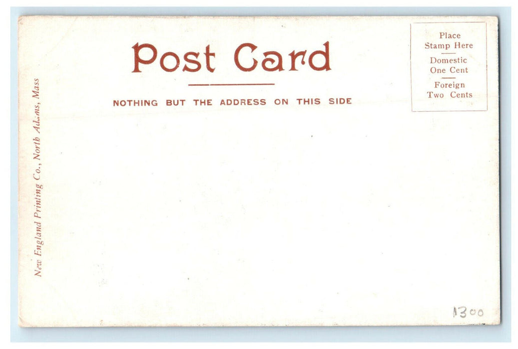 c1905s Hoosac Tunnel Series, North Adams Massachusetts MA Antique Postcard