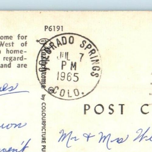 1965 Boys Town NE, Home For Boys School City Father Edward J. Flanagan Postcard