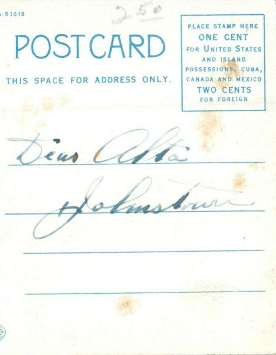 c1920s Viewing The Submarine Gardens, Catalina Island California CA Postcard