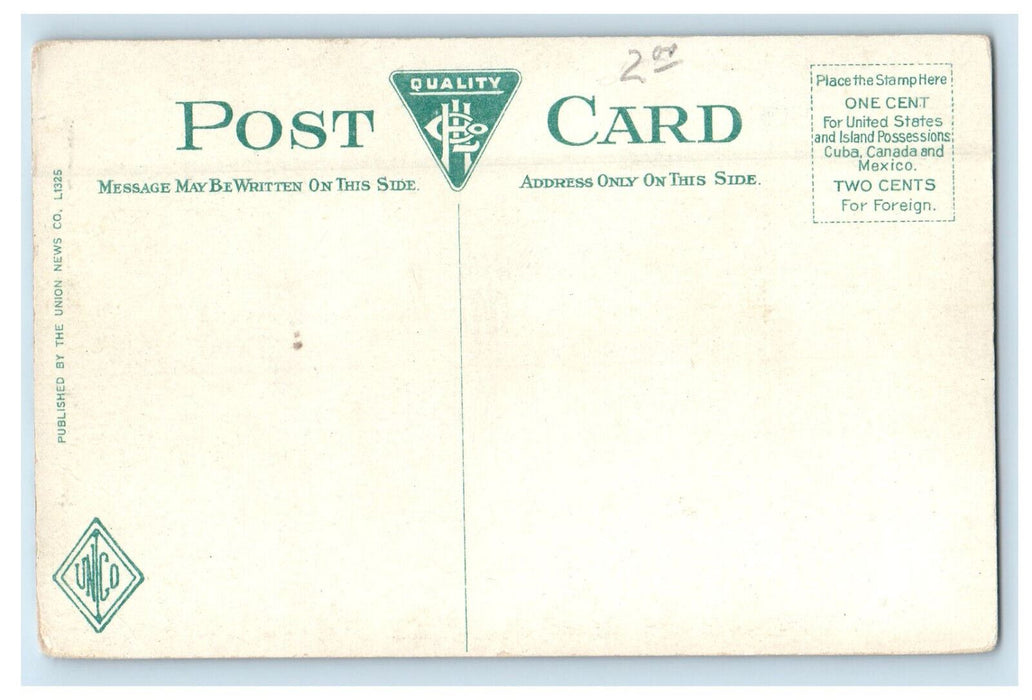 c1910 Approaching the Berkshire Hills Near Russell Massachusetts MA Postcard