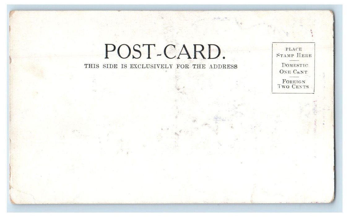 c1905 Seven Falls Cheyenne Canon CT Art Souvenir Syndicate Box Postcard