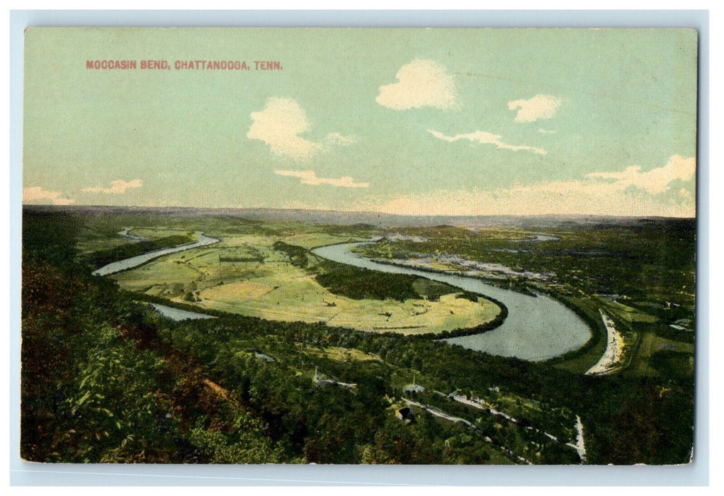c1910 Moccasin Bend, Chattanooga Tennessee TN Unposted Antique Postcard