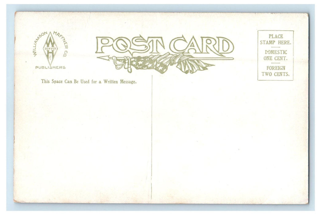 c1910 South Boulder Valley, Colorado CO Unposted Antique Postcard