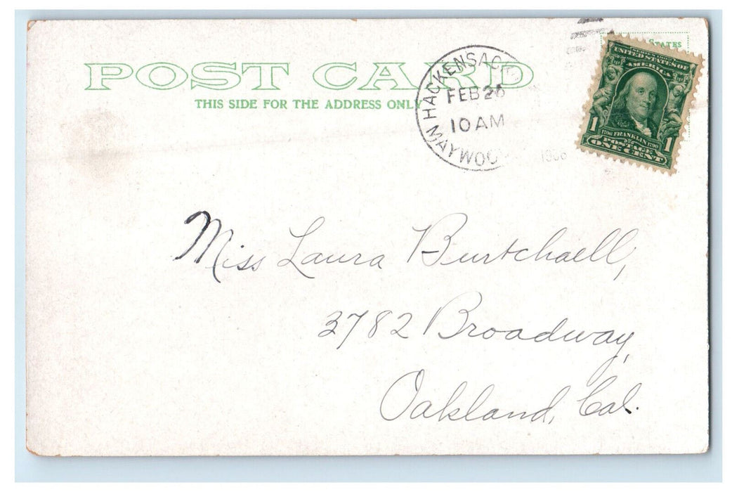 1906 Marquard Chapel, Princeton University, Princeton New Jersey NJ Postcard
