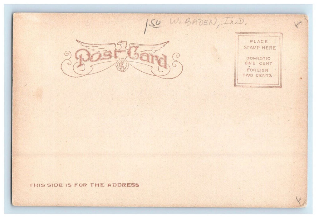 Our Lady Of Lourdes West Baden Indiana IN, The Carlsbad Of America Postcard
