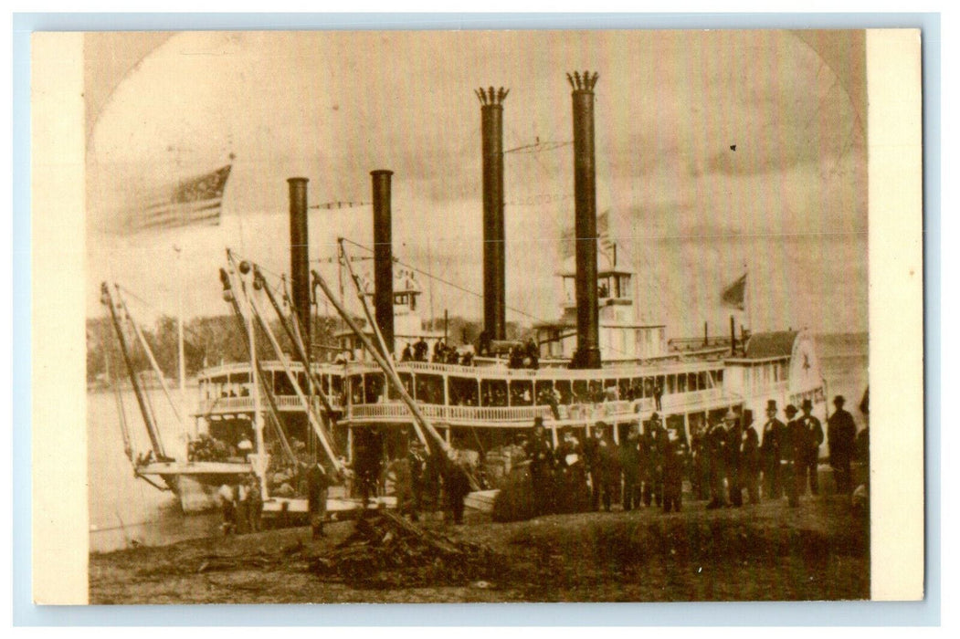 c1950 Master Photographers The Steamers Denver and Colorado Postcard