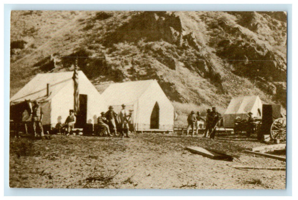 c1960 Master Photographers The Engineer's Camp, Weber Canon Utah UT Postcard