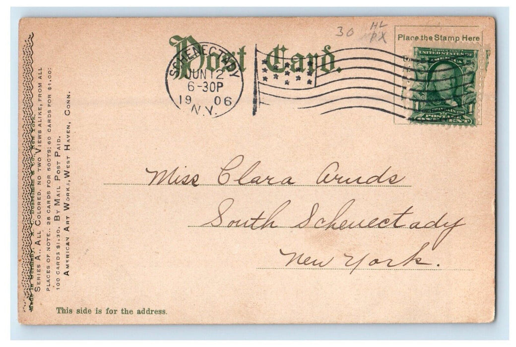 1906 Dodge And Murry Hall Princeton University New Jersey NJ Antique Postcard