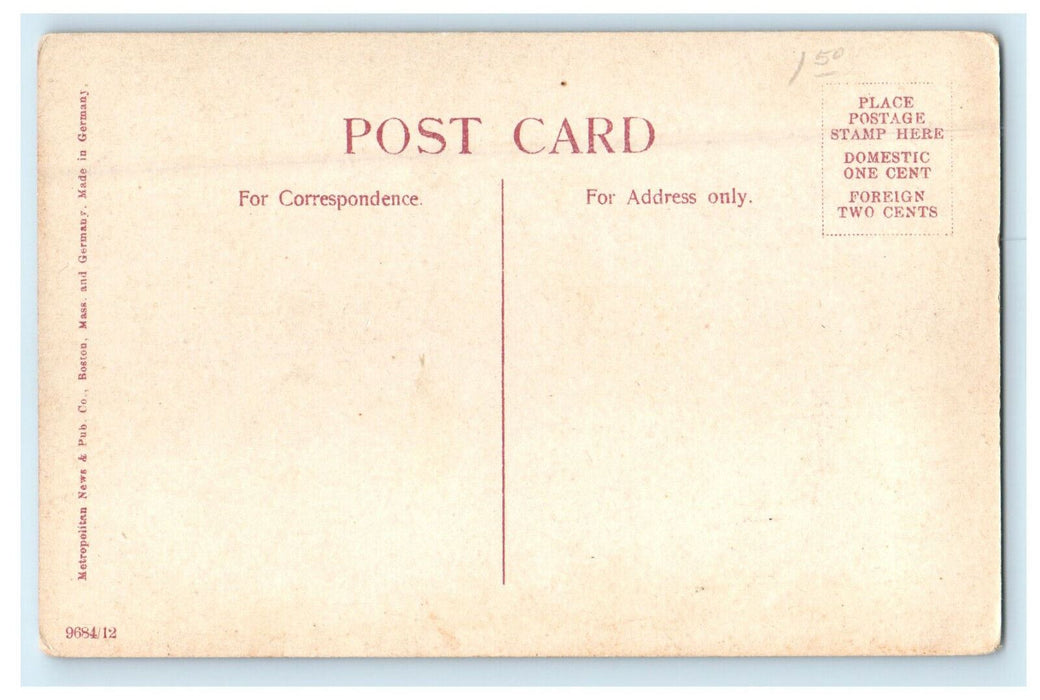 c1910s Universalist Church No. Attleboro, Massachusetts MA Unposted Postcard