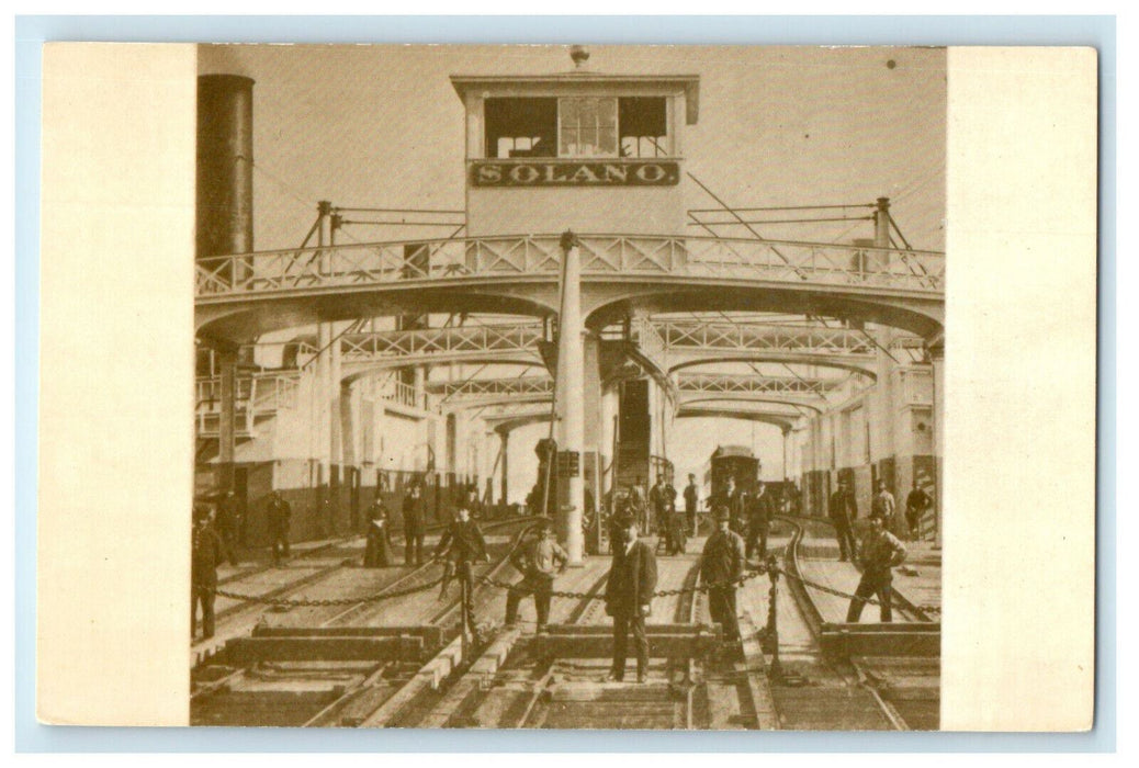 c1960 Master Photographers The CPRR Ferryboat "Solano" Postcard