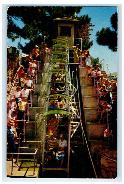 c1950s Royal Gorge Railway Steepest Railway Colorado Advertising Postcard