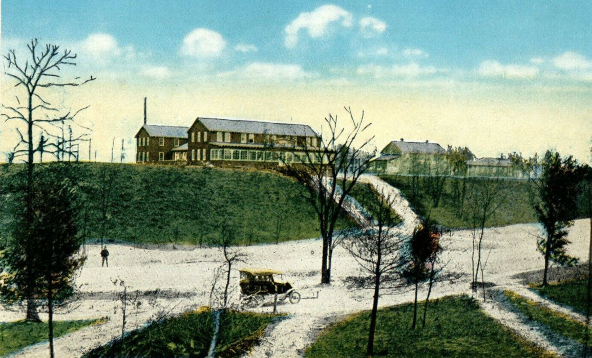 c1920s Y.W.C.A Hostess House YMCA Building Camp Devens Massachusetts MA Postcard