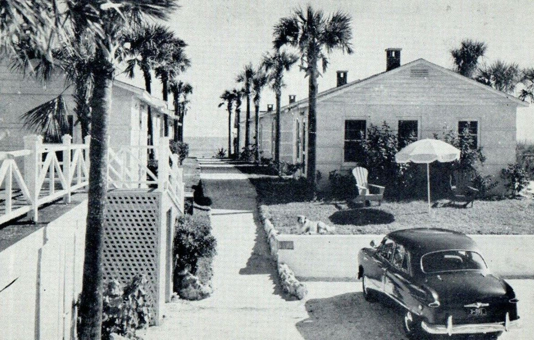 The Sands South Atlantic Avenue Daytona Beach Florida FL, On The Beach Postcard