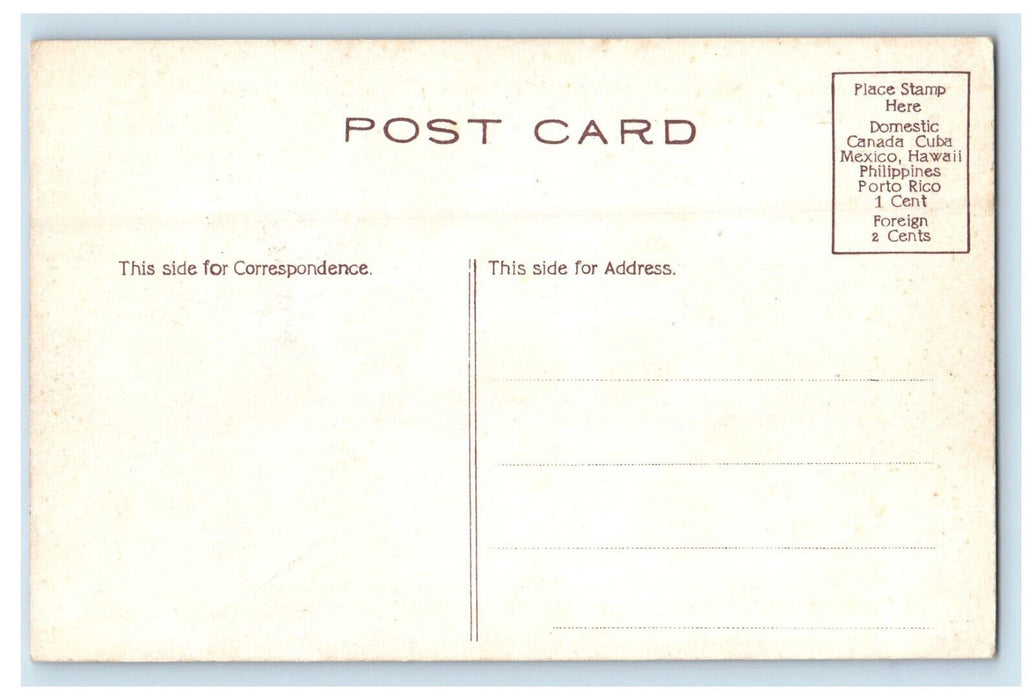 c1910 Box Canon, Red Rocks, Colorado CO Unposted Antique Postcard