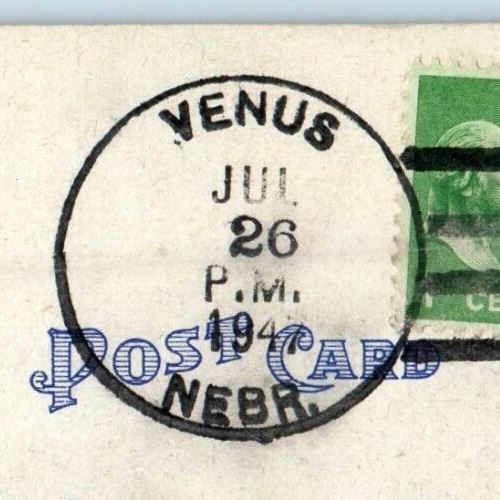 1947 Greetings From O'Neill Nebraska NE Posted Vintage Postcard