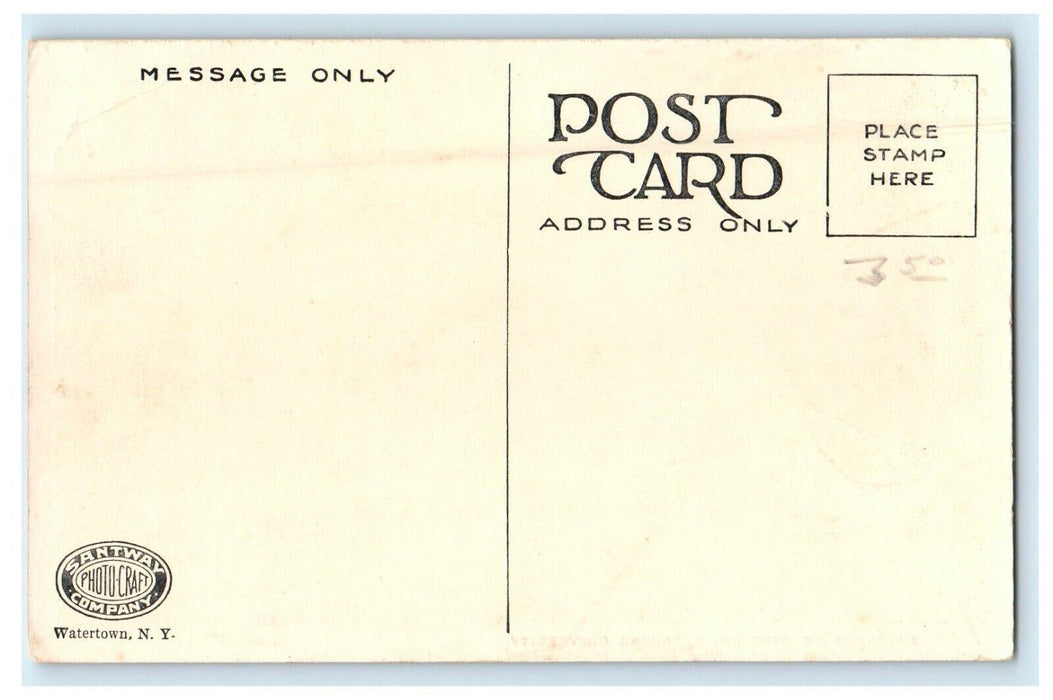 Entrance To Stadium University Syracuse New York NY Divided Back Postcard