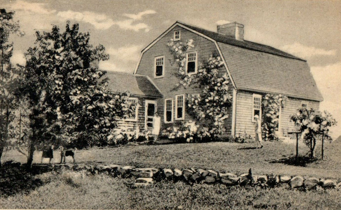 c1920s Commodore Perry's Birthplace, Wakefield Rhode Island RI Unposted Postcard