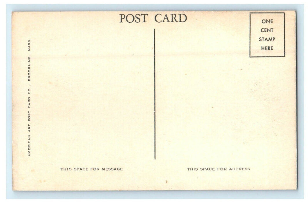 c1940's Dartmouth College Hall Hanover New Hampshire NH Unposted Postcard