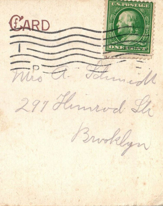 1912 Monument Commemorating The Battle of Lake George New York NY Postcard