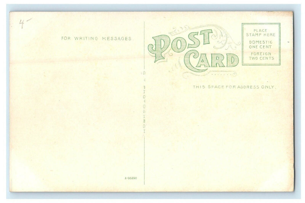 The Mohawk Trail Automobile Car Near Charlemont Massachusetts MA Postcard