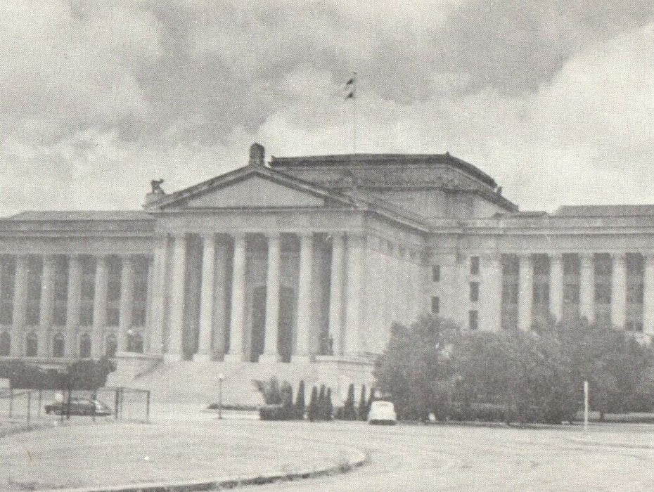 c1940's Oklahoma City OK, View Of State Capitol Building Vintage Postcard