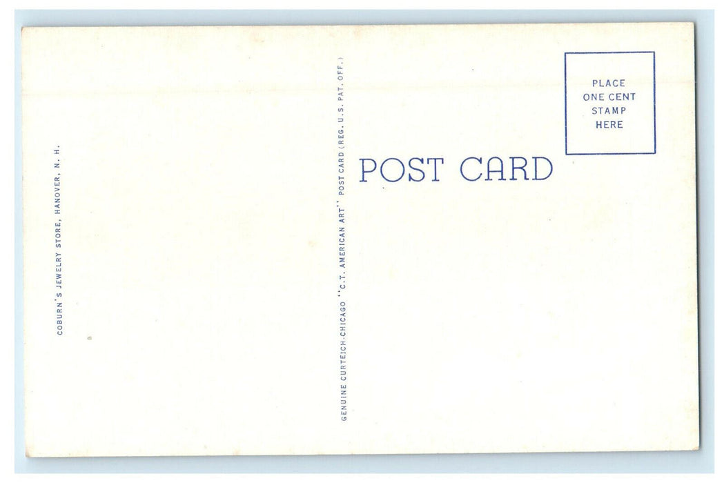 c1920s Dick's House, Dartsmouth College Hanover New Hampshire NH Postcard