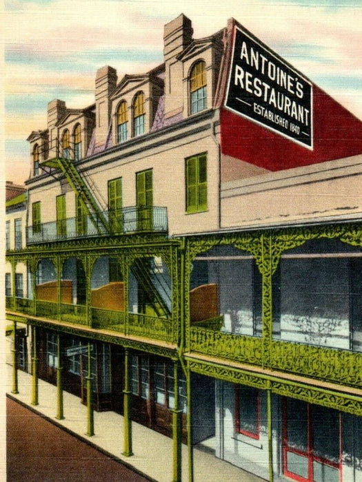 c1940's Antoine's Restaurant 713 St. Louis Street New Orleans LA Postcard