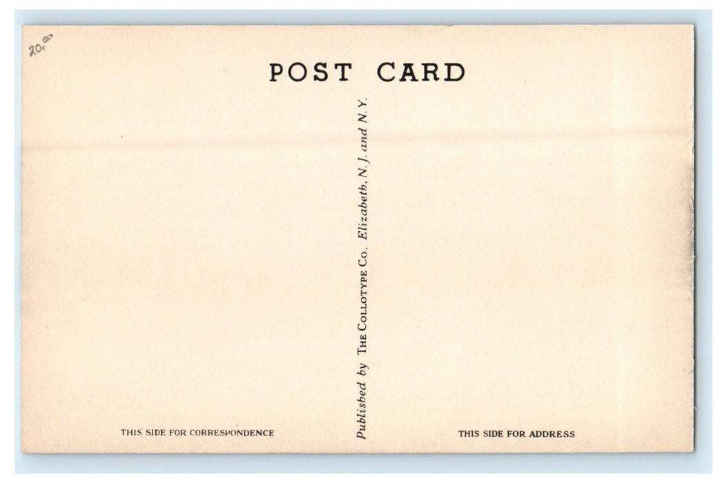 Stowell Brothers Filling Station New Salem Massachusetts MA Unposted Postcard