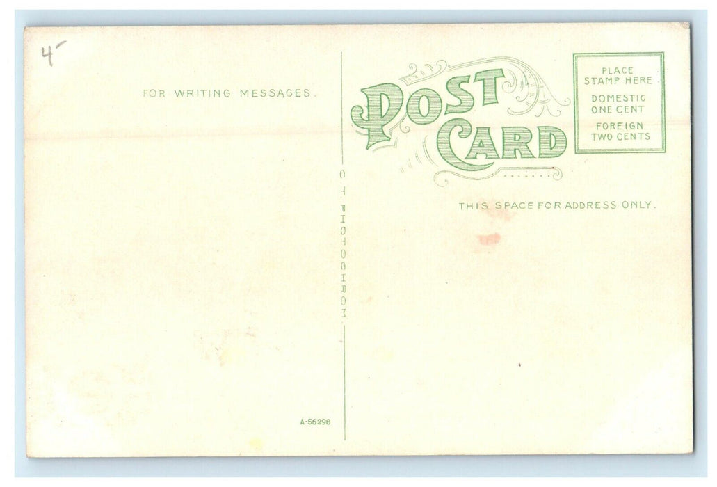 Stamford Valley Scene View Cars From Mohawk Trail Massachusetts MA Postcard